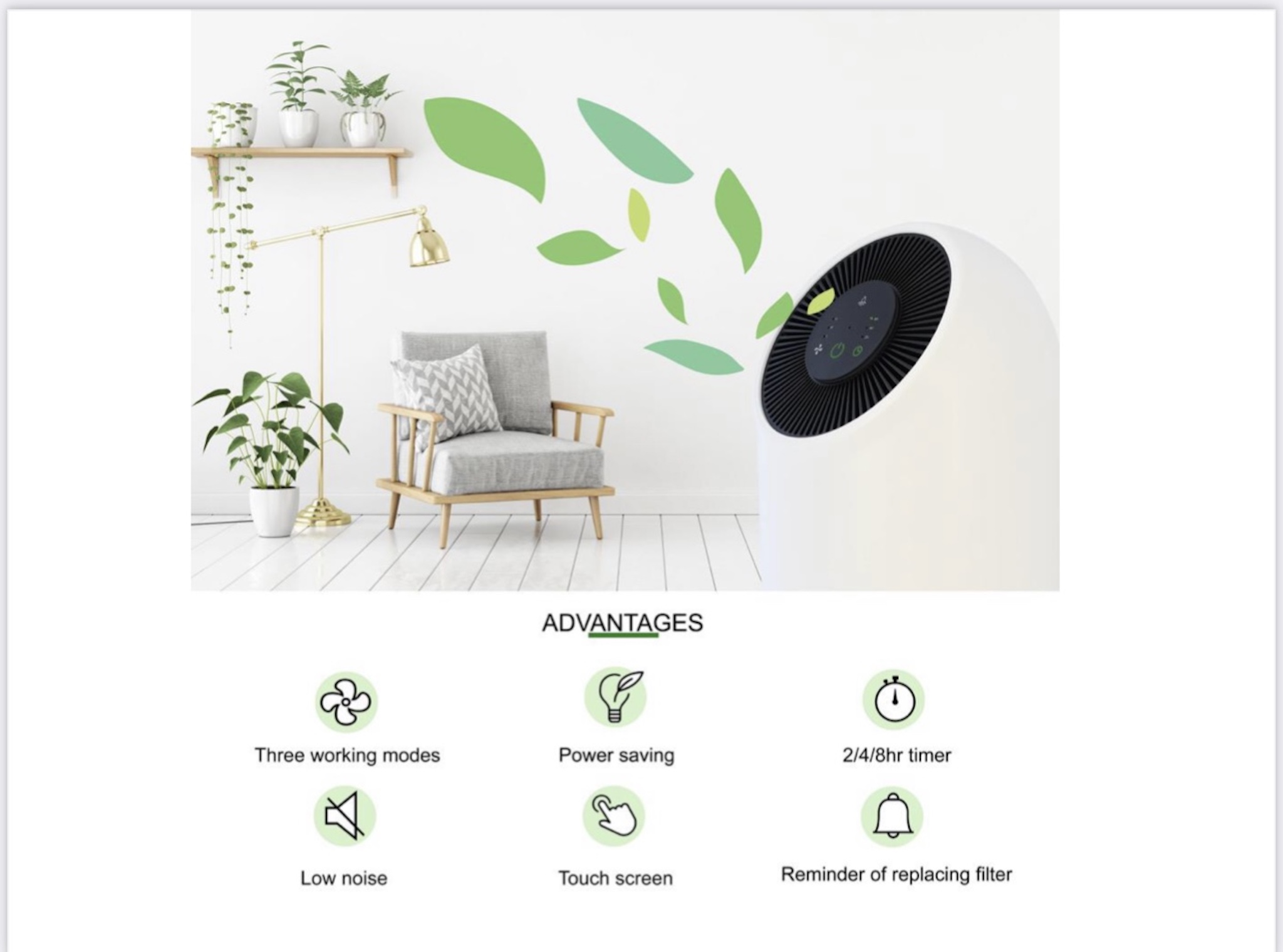 OCO Life Global Award Winning Air Purifier with True HEPA Filter, kills  99.97% of Airborne Contaminants OCO Life Pioneering Innovative,  Effective and Natural Solutions