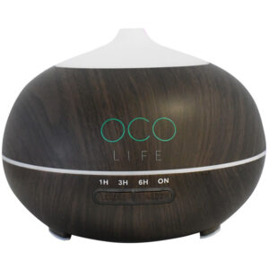 BEST SELLING OCO Life Dark Wood Grain Ultrasonic Diffuser 400ml