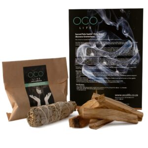 OCO Life - Sacred Palo Santo (5 piece) and Native American Sacred White Sage