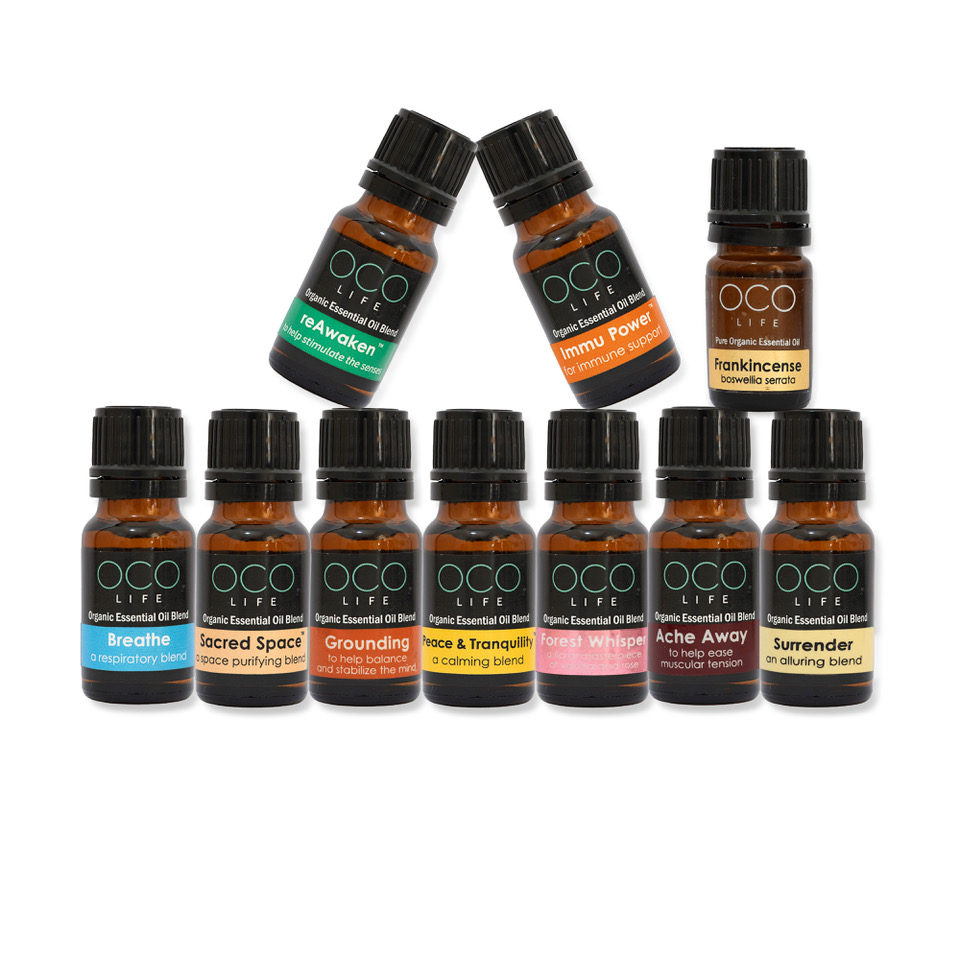 OCO Life Full Range Kit x 9 best selling oils